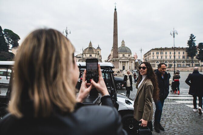 ROME: Golf-Cart Private Tour - Largo di Torre Argentina: Julius Caesar, Then Cats