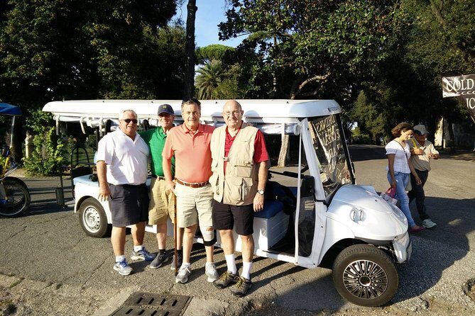 Rome Golf Cart Private Tour With A Local - Your English-speaking driver: personalization is the whole point