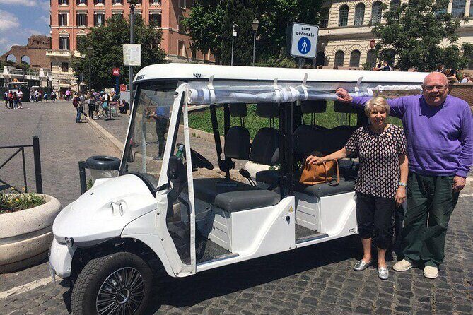 Rome Golf Cart Private Tour With A Local - Old Rome power moves: Colosseum, Palatine, Circus Maximus, Aventine