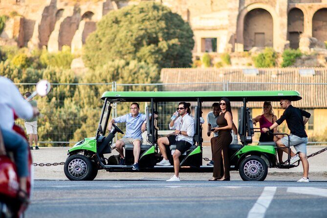 Rome Golf Cart Tour: Explore Landmarks & Taste Local Gelato - Baths of Caracalla: ruins that feel less crowded