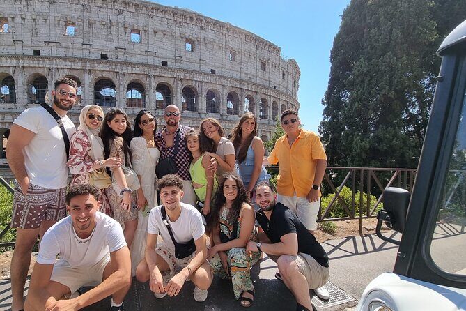 Rome Golf Cart Tour from Villa Borghese Gardens - Piazza del Popolo: monumental Rome, simplified