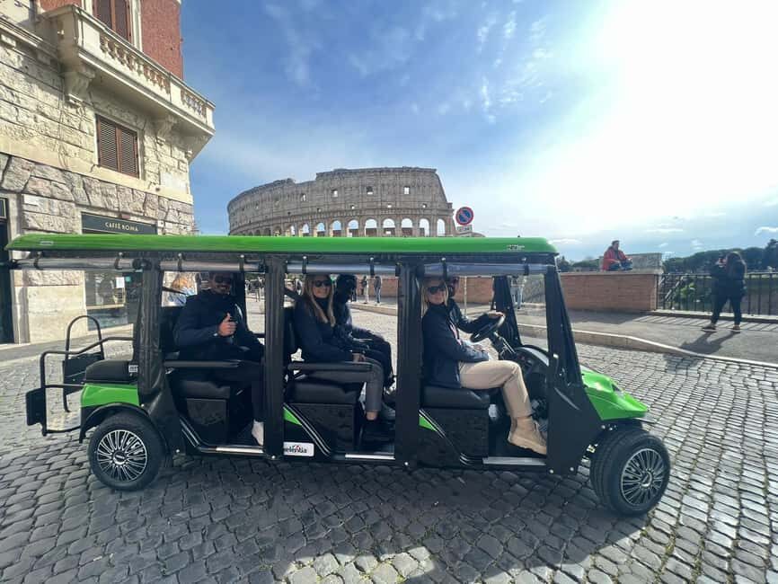 Rome: Golf Cart Tour with Artisanal Gelato Tasting - Mouth of Truth (Bocca della Verità): the photo stop you’ll want