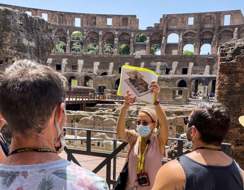 Rome: Guided Group Colosseum & Ancient City Tour - Where to meet: Arch of Constantine, yellow flag, don’t be late