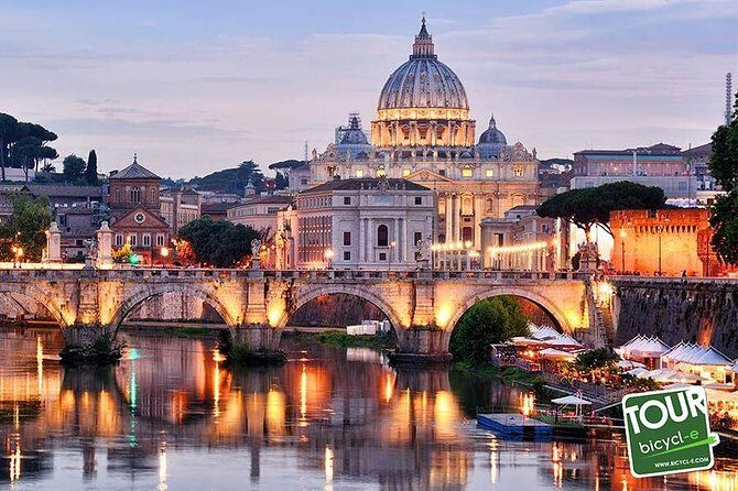 Rome: Guided Sunset E-Bike Tour – Historic Center - Meeting at Lungotevere delle Armi and getting set up quickly