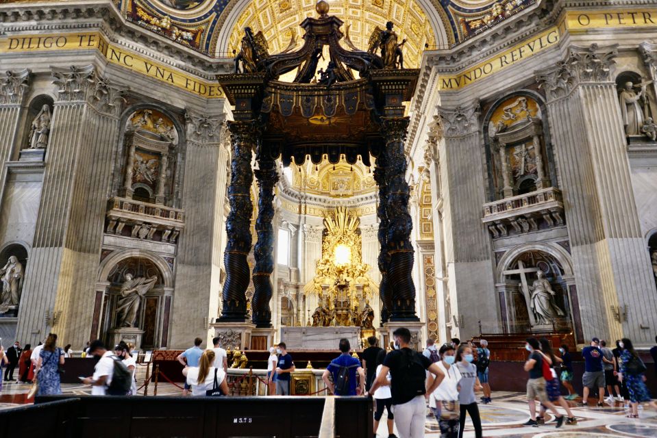 Rome: Guided Tour of St. Peter's Basilica, Grottoes & Square - St. Peter’s Tomb and the Original 4th-Century Walls Underground