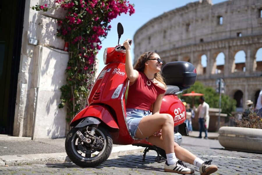 Rome: Guided Vespa Tour with Photo Stops - Price and value for 1.5 hours on a Vespa