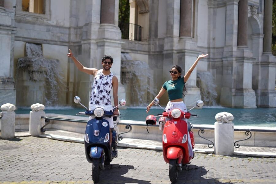 Rome: Guided Vespa Tour with Photo Stops - Colosseum photo stop: 15 minutes that actually lets you breathe