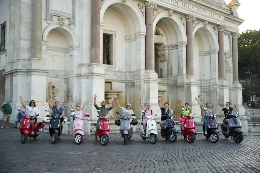 Rome: Guided Vespa Tour with Professional Photoshoot - Helmet, Food, and What You Need to Plan Yourself