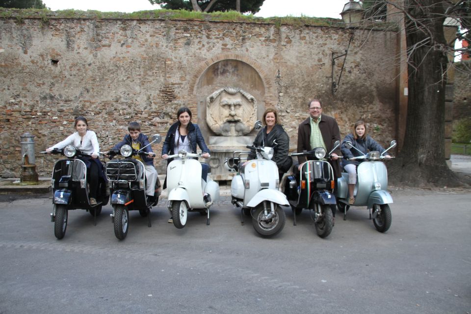 Rome: Half-Day Vespa Tour with Private Driver - 5 Key Points That Make This Rome Vespa Tour Worth Your Time