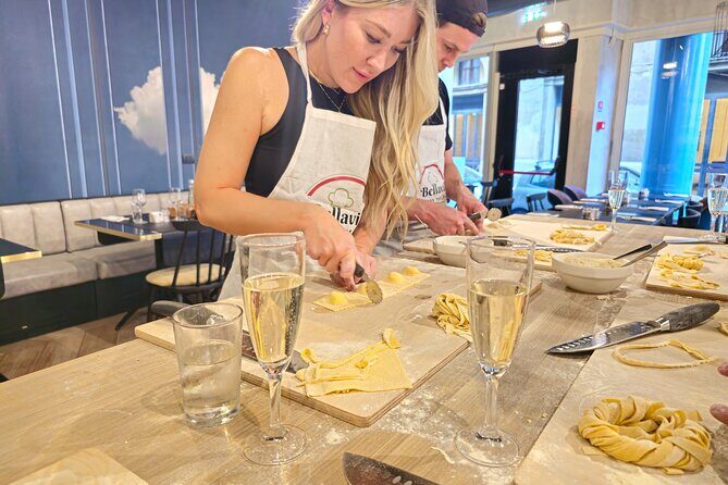 Rome: Hands-on Fettuccine, Ravioli & Tiramisu Cooking Class - Tiramisu in three parts: espresso, mascarpone, and layering