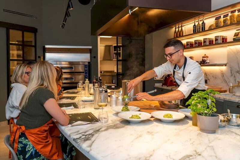 Rome: Hands-On Pasta & Tiramisu Class with Unlimited Wine - What you make: fettuccine, stuffed ravioli, and classic tiramisu