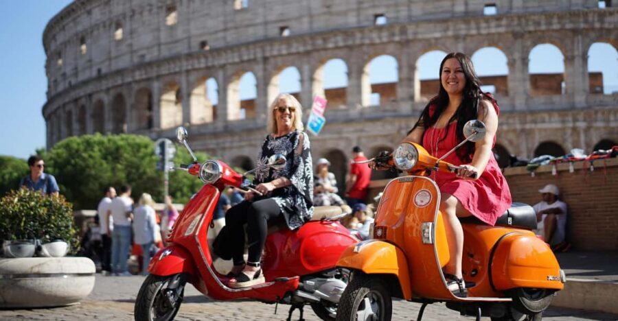 Rome: Hidden Gems Guided Vespa Tour with Photos - Terrazza del Gianicolo: panoramas to close the loop