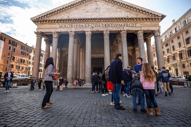 Rome Highlights After Sunset - Pantheon,Trevi Fountain and Navona Square - The walk to Piazza Navona: Hadrian, ancient ruins, and the city’s classroom effect