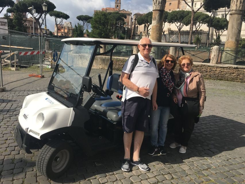 Rome: Highlights and Hidden Sights Golf Cart Tour - Why a golf cart works so well for Rome’s top sights
