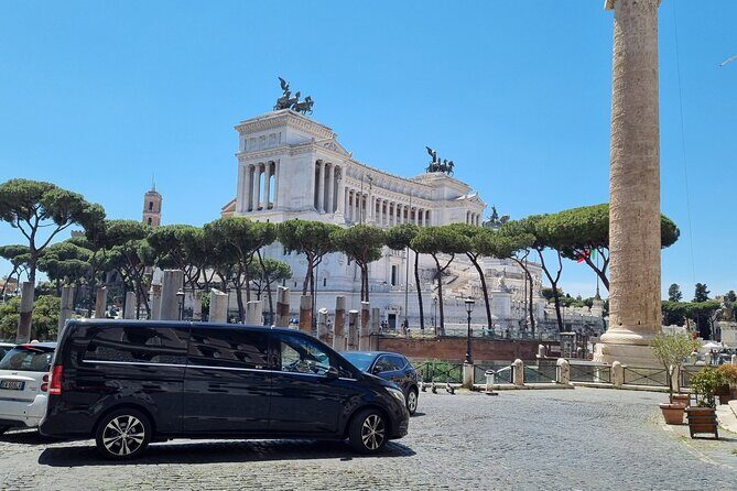 Rome Highlights Private Day Tour by Mercedes Minivan - Trastevere Church Stops and the Gianicolo View from Fontana dell’Acqua Paola