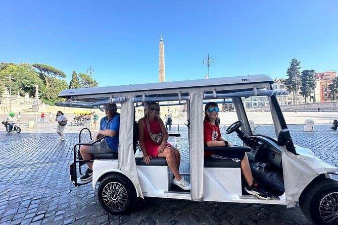 Rome Highlights Private Tour by Golf Cart private tour - Campo de’ Fiori: market energy without the tourist trap stress