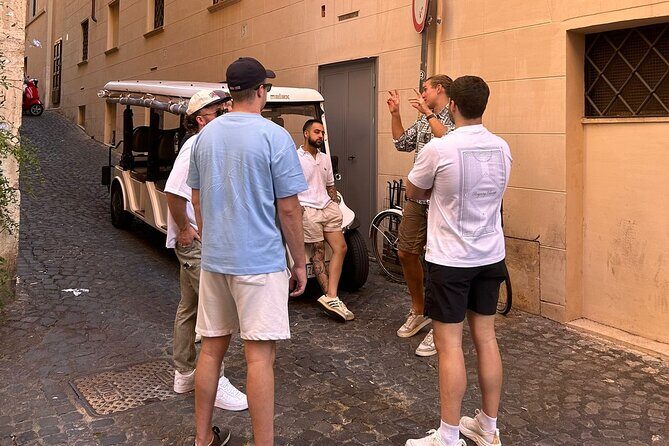Rome Highlights Private Tour by Golf Cart private tour - Trevi Fountain, Spanish Steps, and Piazza Navona in one smooth sweep