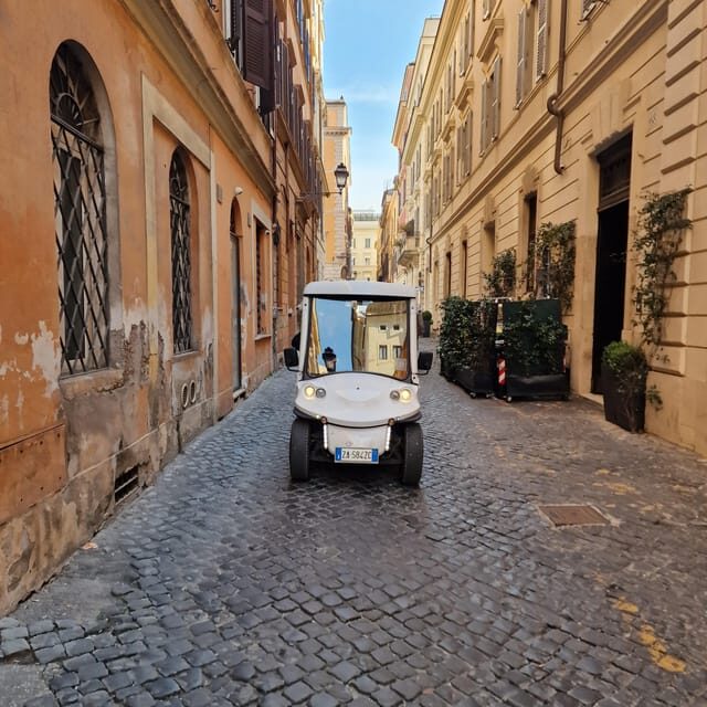 Rome: Highlights Tour by Golf Cart - Piazza Navona and the Great Synagogue: Baroque scenes with real city energy