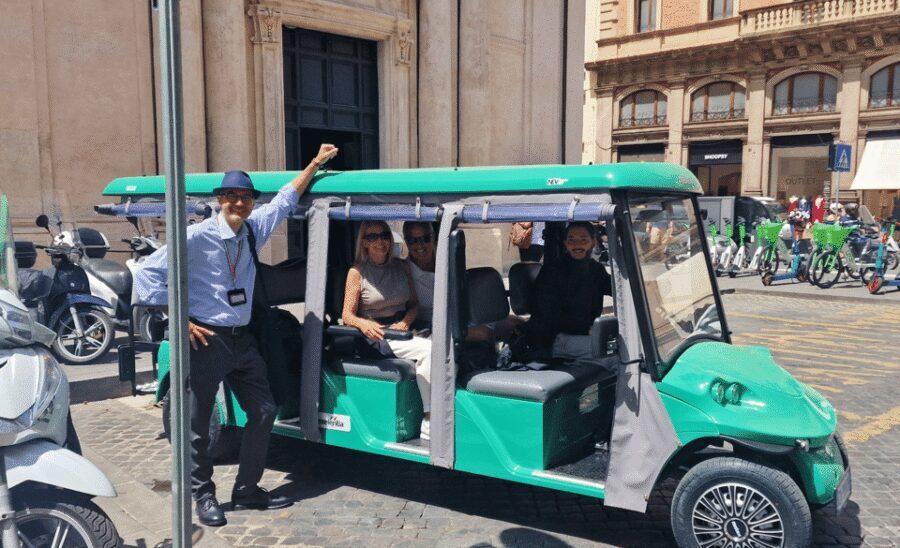 Rome: Highlights Tour by Golf Cart - Giardino degli Aranci and Circus Maximus: views and big-ancient vibes