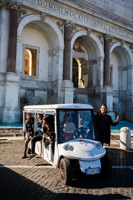 Rome: Highlights Tour in Golf Cart - Pantheon Exterior: A Short Stop With the Right Eye
