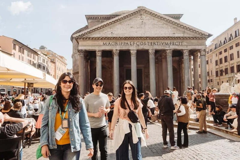 Rome: Highlights Tour with Pantheon & Trevi Fountain - Sant’Ignazio Church: Baroque frescoes in a calmer package