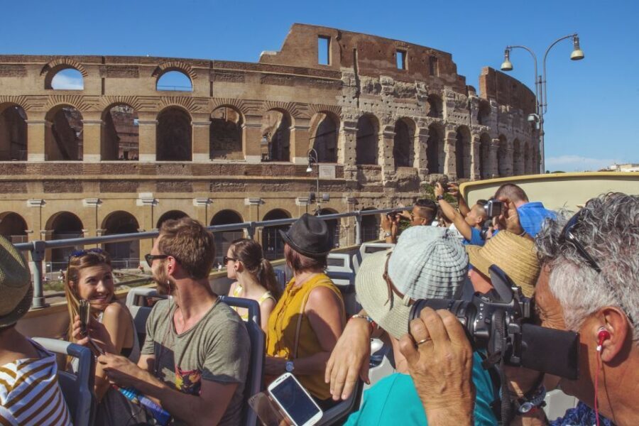 Rome: Hop-On Hop-Off Bus and Optional Cruise Port Transfer - Price and value: $33 and what it buys you