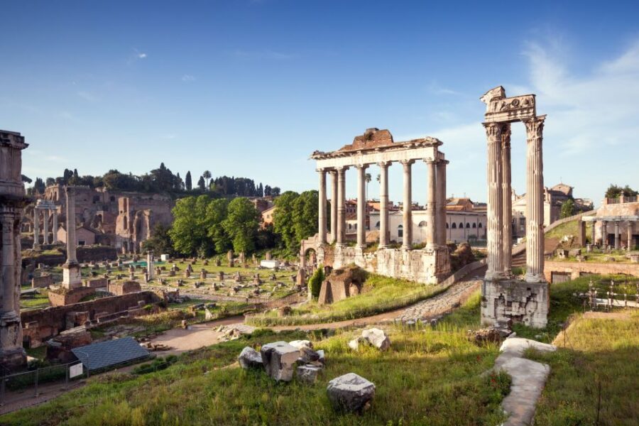 Rome: Hop-On Hop-Off Bus, Roman Forum & Colosseum Tour - Entering the Colosseum with Skip-the-Line Priority