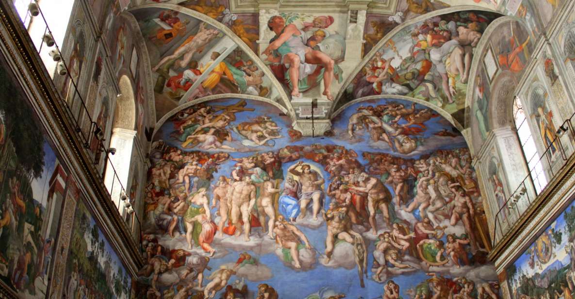 Rome: Hop-On Hop-Off Bus & Vatican Museums Guided Tour - Vatican Museums and Sistine Chapel with an official licensed guide