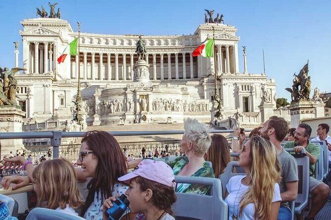 Rome Hop On Hop Off Open Bus + Vatican Museum Sistine Chapel Tour| Fast Track - Stop-by-stop: from Termini to Vatican City and back again