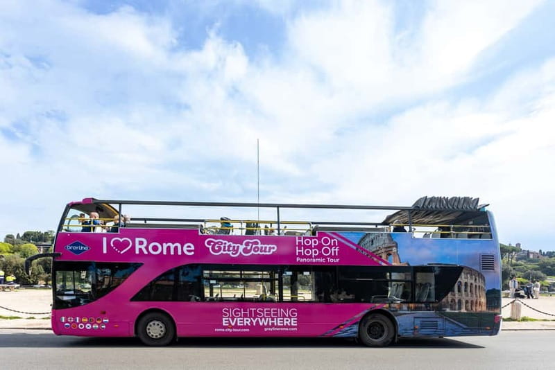 Rome: Hop-on Hop-off Sightseeing Bus Tour with Audioguide - Barberini and Trevi Fountain (Stop 8): end the day close to the classic postcard area