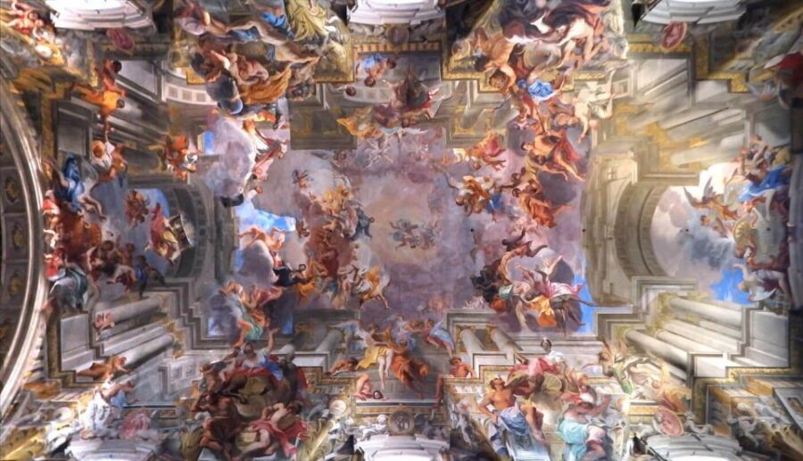 Rome in a day: walking through the Eternal City - Sant’Ignazio di Loyola and Caravaggio’s Painted Trilogy