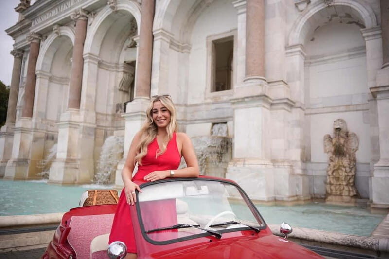 Rome in a Fiat Jolly: Exclusive Vintage Ride & Photo Tour - Circus Maximus: a quick sight stop with big-world energy