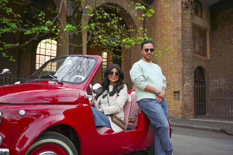 Rome in a Fiat Jolly: Exclusive Vintage Ride & Photo Tour - Drink stop and food tasting: small breaks that change how you feel