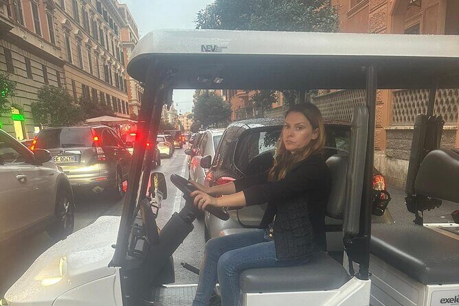 Rome in Golf Car a Private Trip between History and Beauty - Via dei Condotti: luxury street energy without a long detour