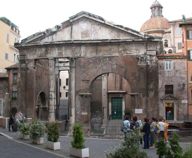 Rome: Jewish Ghetto and Trastevere, Half Day Walking Tour - The Jewish Ghetto on foot: Portico d’Ottavia and the Medieval Synagogue