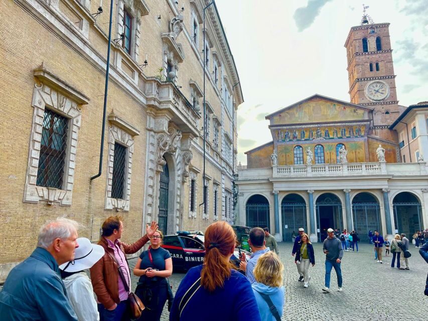 Rome: Jewish Ghetto and Trastevere Tour - Tiber Island: Small land, big meaning for Rome