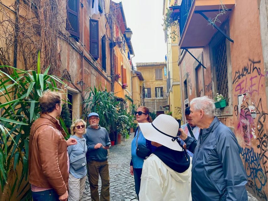 Rome: Jewish Ghetto and Trastevere Tour - Trastevere’s narrow alleys and Santa Maria in Trastevere