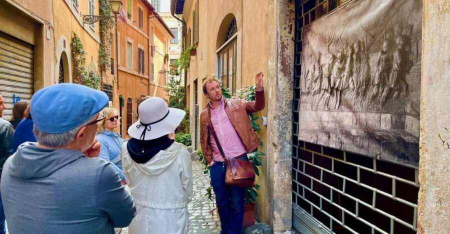 Rome: Jewish Ghetto and Trastevere Tour - Jewish Ghetto Streets: Resilience, rules, and human stories