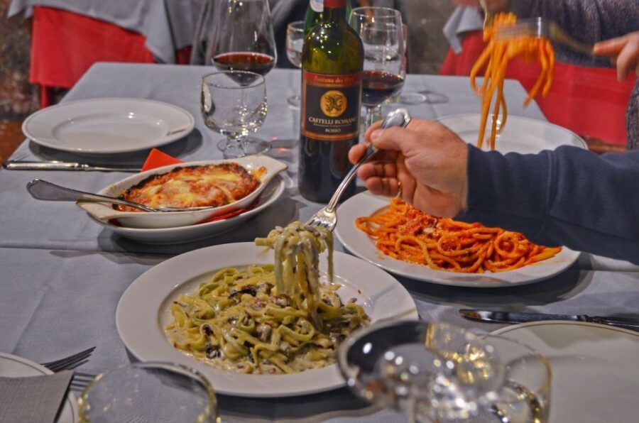 Rome: Jewish Ghetto & Campo de Fiori by Night Food Wine Tour - Key points before you go