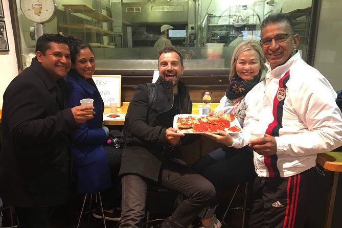 Rome Jewish Ghetto Food & Wine Tour & Guided Visit of Top Sites Lit Up at Night - Meeting at Piazza Mattei and the walk-and-eat rhythm