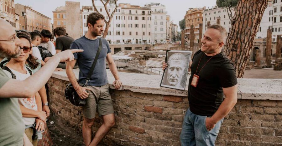 Rome: Julius Caesar & the Emperors' Nighttime Stories Tour - The assassination story told at the murder site