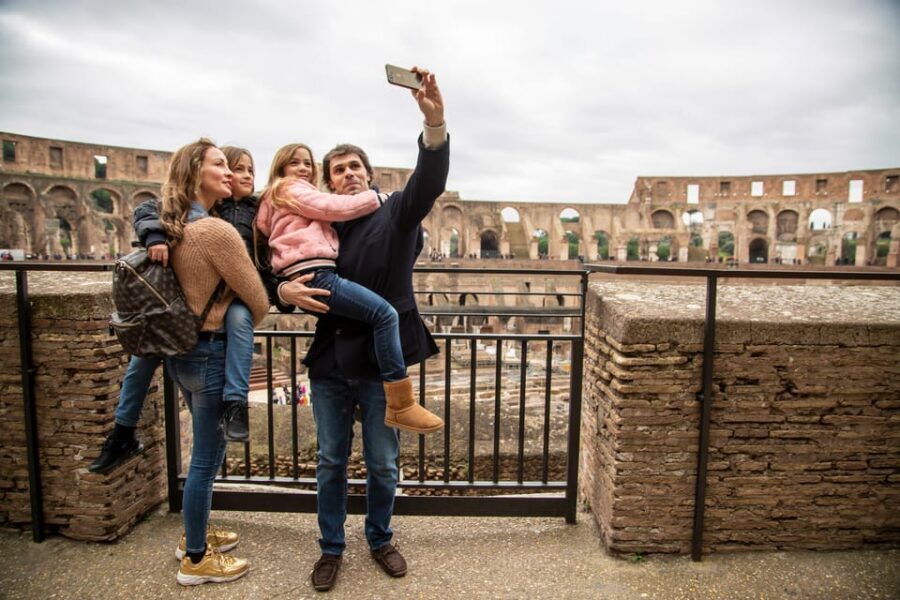 Rome: Kid-Friendly Colosseum Experience and History Tour - Roman streets, temples, and courts: the route before and after the arena