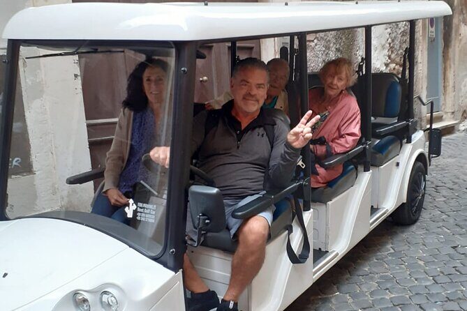 Rome: Lip Smacking 4 hours Foodie Tours in golf cart - Via Giulia: The “In-Between” Street That Feels Like Real Rome
