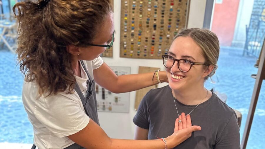 Rome: Micromosaic Jewelry Workshop - Studio Cassio by Cavour Metro: where the workshop starts