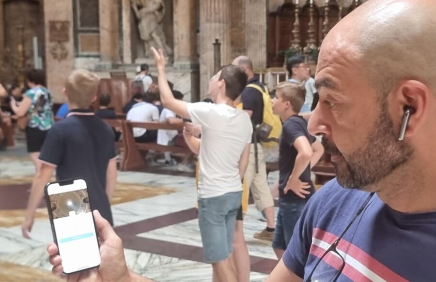 Rome: Monuments Audio Guide with Pantheon, no entry ticket - Caravaggio churches near the Pantheon: Saint Luigi dei Francesi and S. Maria del Popolo