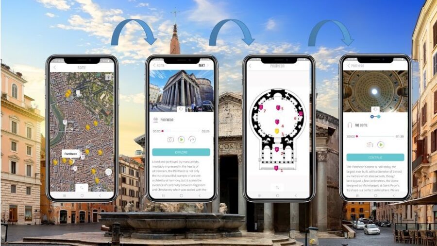 Rome: Monuments Audio Guide with Pantheon, no entry ticket - Michelangelo at Santa Maria sopra Minerva: the Redentore