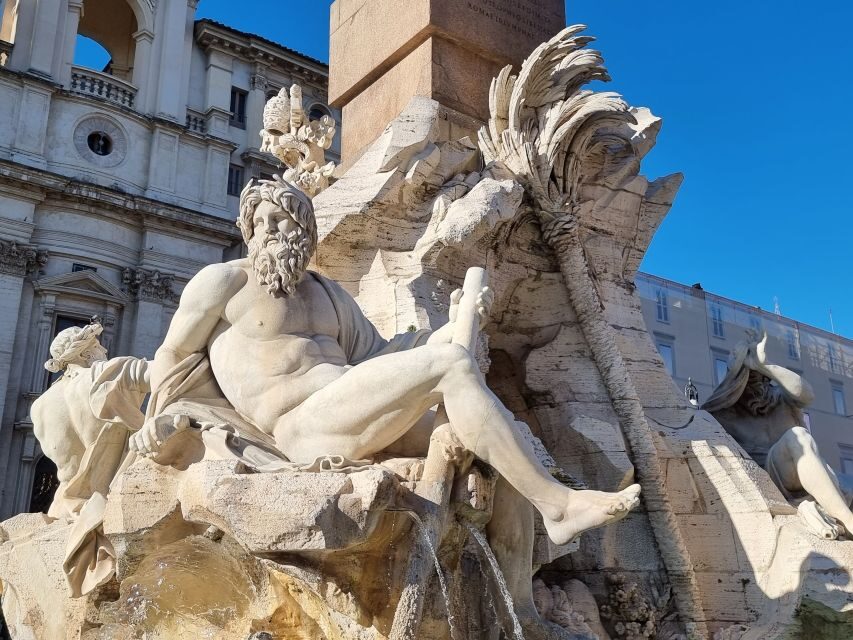 Rome: Monuments Audio Guide with Pantheon, no entry ticket - Piazza Navona and Trevi Fountain: Bernini statuary and the Rome photo loop