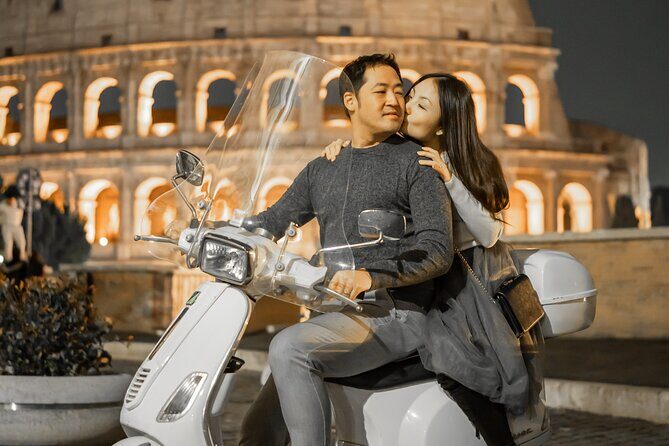Rome: Night & Day Photoshoot in Rome with Pro Photographer - Vespa or vintage Fiat 500: why the ride changes everything