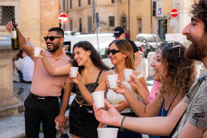 Rome Night Tipsy Tour & Bar Crawl with Forbidden History - Via dei Fori Imperiali at night: Rome’s big scenes, calmer pacing