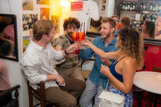 Rome Night Tipsy Tour & Bar Crawl with Forbidden History - Price and value: what $71.20 buys you in Rome terms